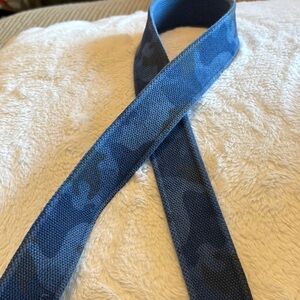Blue Camouflage Men's Tie